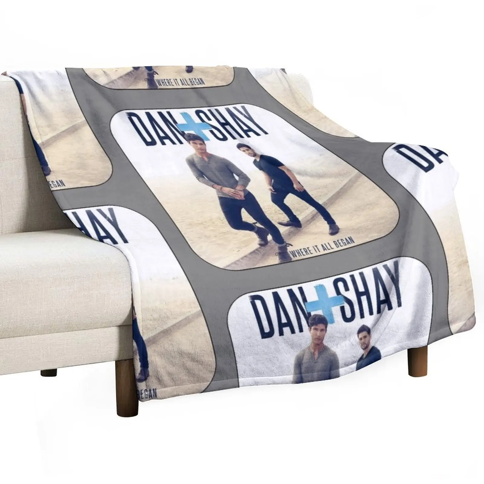 Women_s Dan Shay Album Throw Blanket blankets ands Furrys Retros Blankets