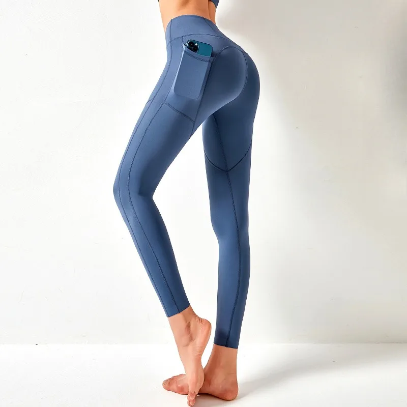 

High Waist Yoga Pants Control Leggings Tight Fitting Fitness Stretchy Soft Workout Running Comfortable Gym Sports Pants