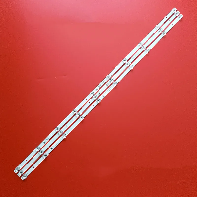 1set lampu latar LED strip 10 lampu untuk TCL 50V6 50D10 50U8 strip zzm02j