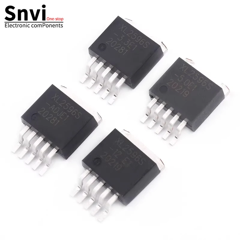 XL2596S-3.3/5.0/12V/ADJ E1 patch TO263 voltage regulator chip LM2596S