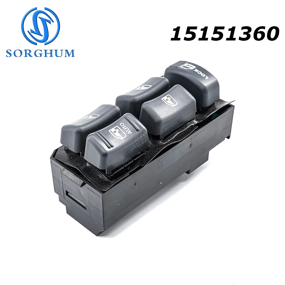 SORGHUM 15151360 Power Window Door Lock Switch For Chevrolet Blazer Pickup Truck Suburban GMC Jimmy Yukon Oldsmobile Bravada