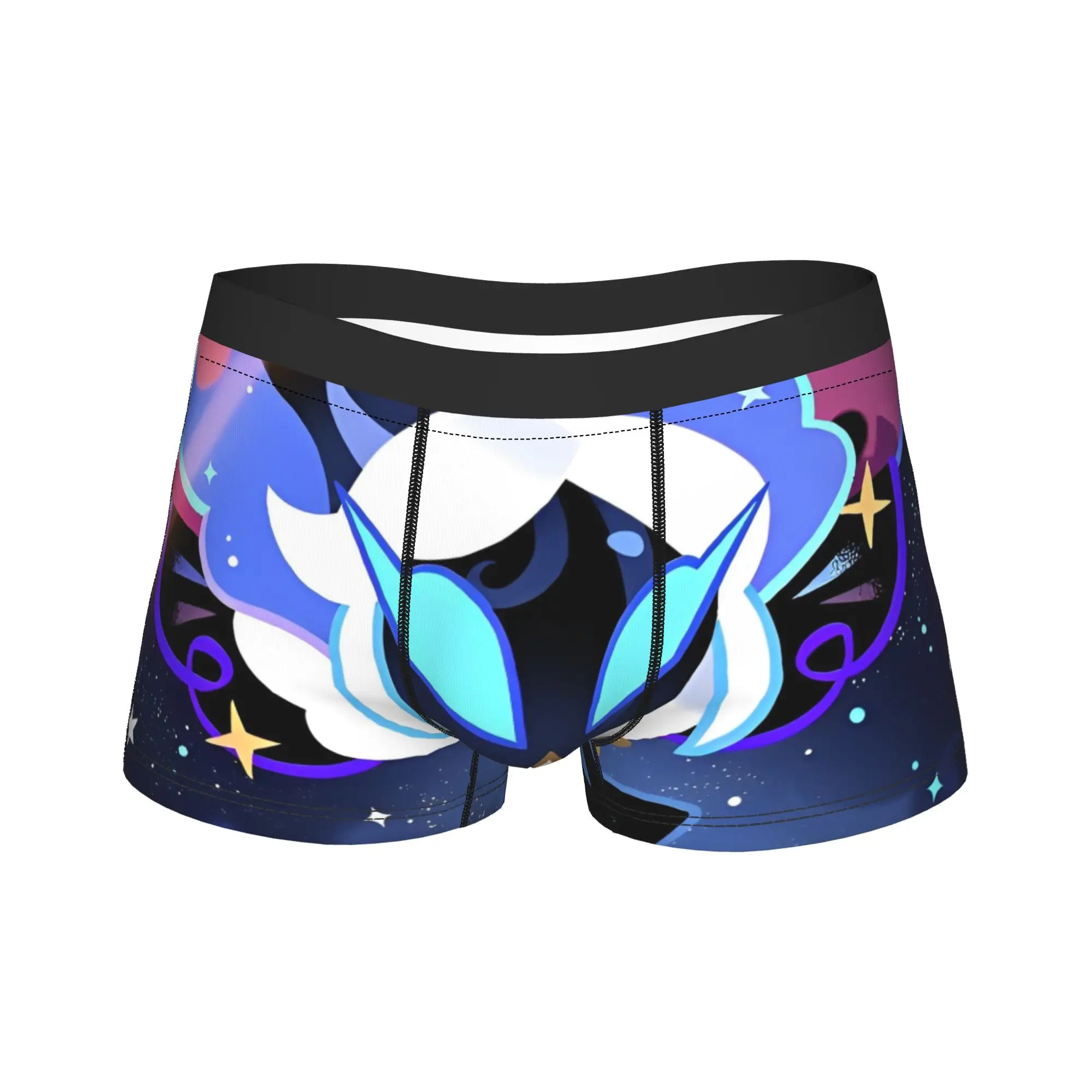 Men Stardust Cookie Boxer Briefs Shorts Panties Breathable Underwear Cookie Run Kingdom Male Funny Plus Size Underpants
