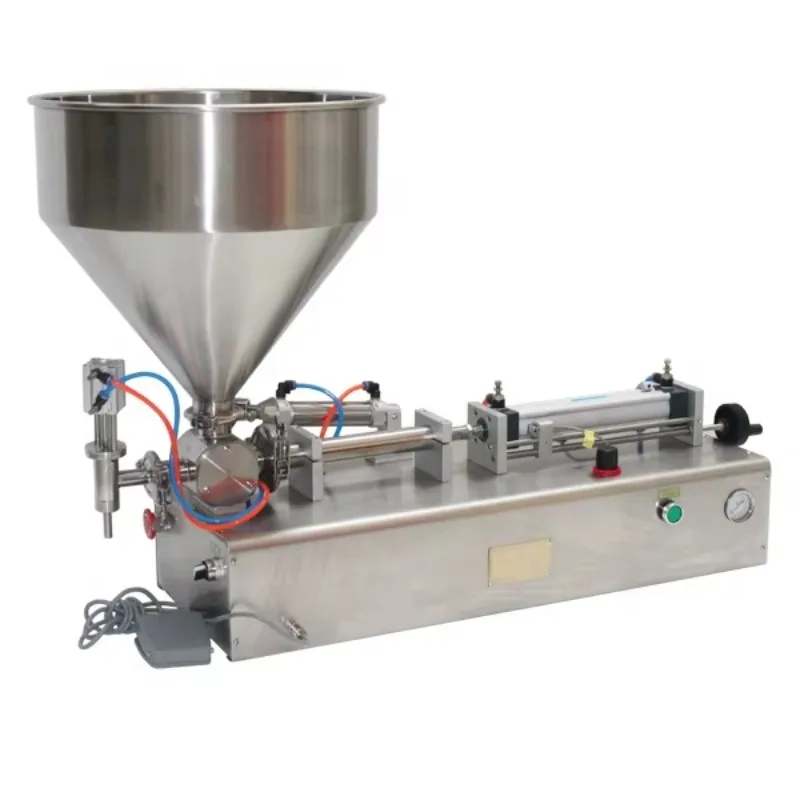 GFA-100 Horizontal Single Head Pneumatic Piston Yogurt Dispenser