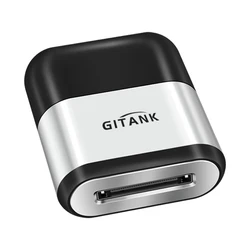 GITANK Car Bluetooth 5.0 aptX-HD Adapter for 30 pin iPod iPhone Music Interface Include Audi Volkswagen Motorcycle