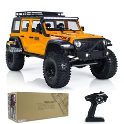 Zabawki 1/8 4x4 YIKONG YK4082 V3 VER RC Pojazdy terenowe Sterowanie radiowe Malowane Zmontowane samochody gąsienicowe Rock Światło dla chłopców TH23227