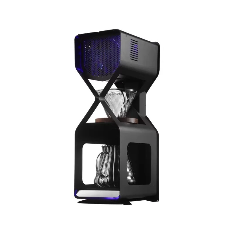 Cold Brew Coffee Maker Iced Coffee Carafe Drip Coffee Machine for Home Use Cold Water Extraction Reusable Filter Glass Pitcher
