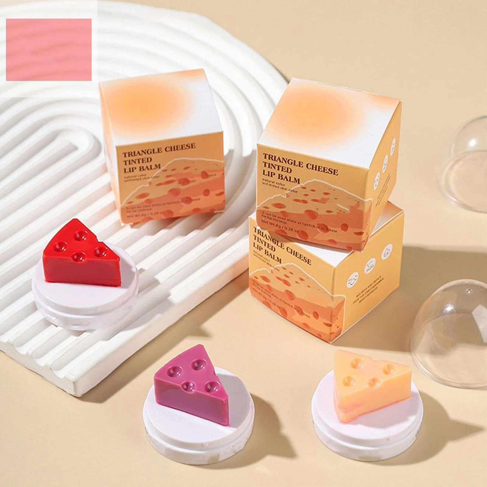 أحمر شفاه بالجبنة أحمر شفاه شفاف دافئ