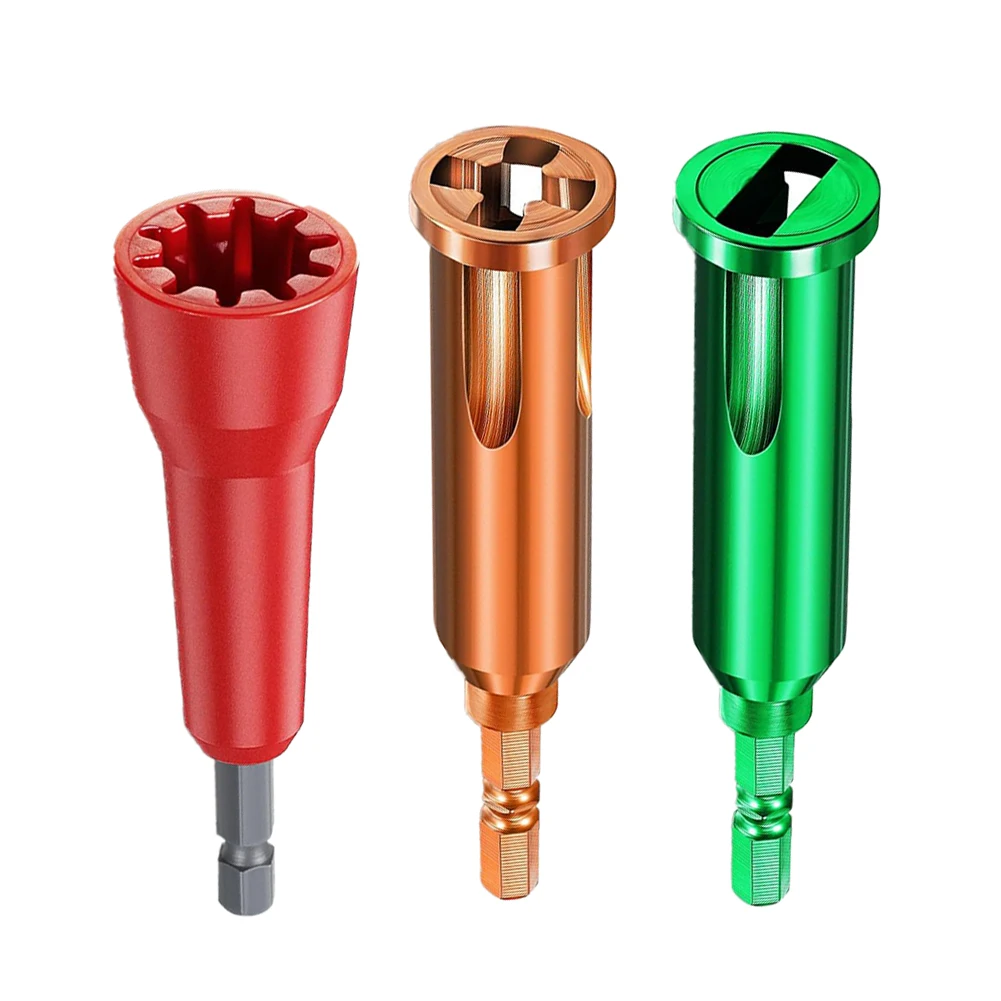 

3/5 Way Wire Stripping Twister Tool Cable Wire Stripper Wire Cap Twisting Tool W/ 1/4'' Chuck Electrician Repairing Tool