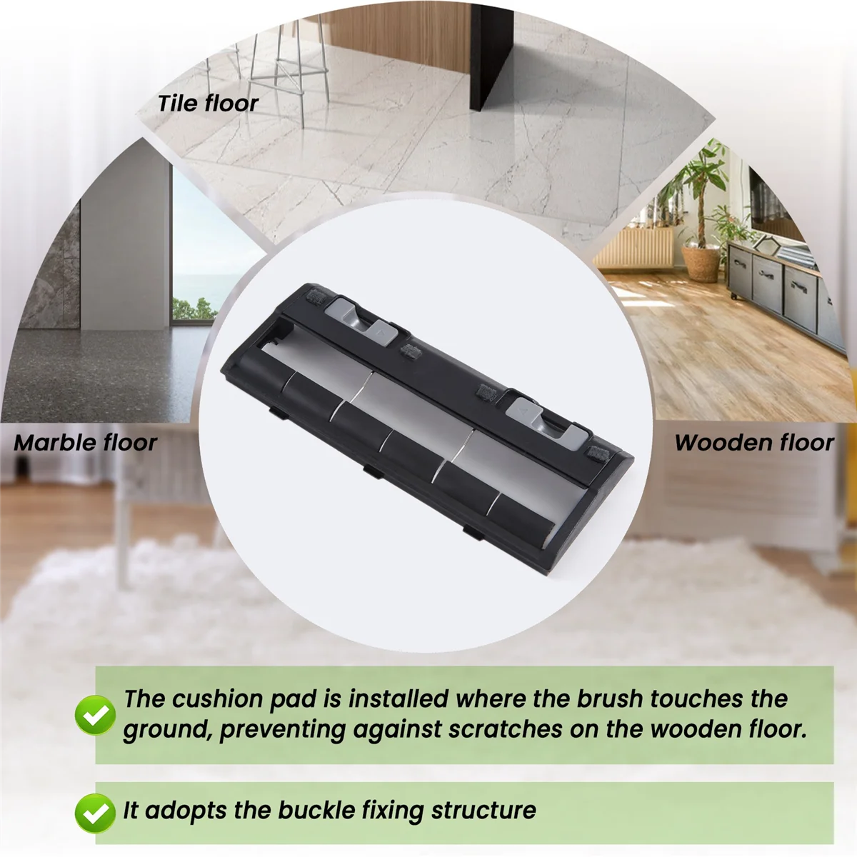 ECOVACS DEEBOT OZMO T8 / T8 AIVI 920 950 T5 DJ65 DV35 N8 N5 X1 옴니 터보 진공 부품 액세서리 메인 브러시 커버