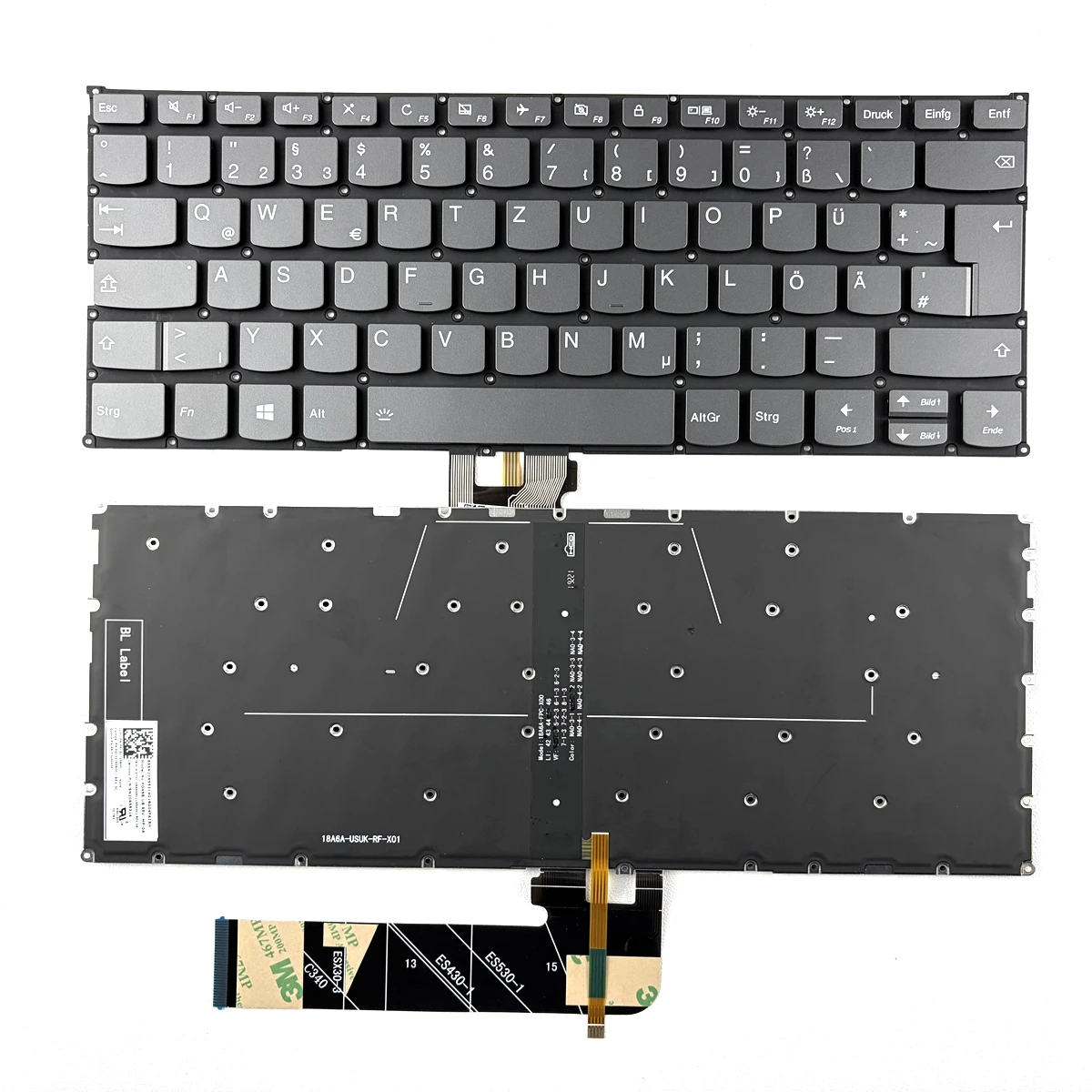 

Germany Backlight Keyboard for Lenovo Yoga 730-13IKB 730-13IWL 730-15IKB 730-15IWL Flex6-14ARR 6-14IKB Series