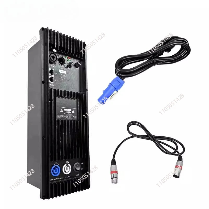 Plate Amplifier High Power Line Array Subwoofer Amplifier Replace 1/2 Channel Audio Power Amplifier Plate with Volume Control