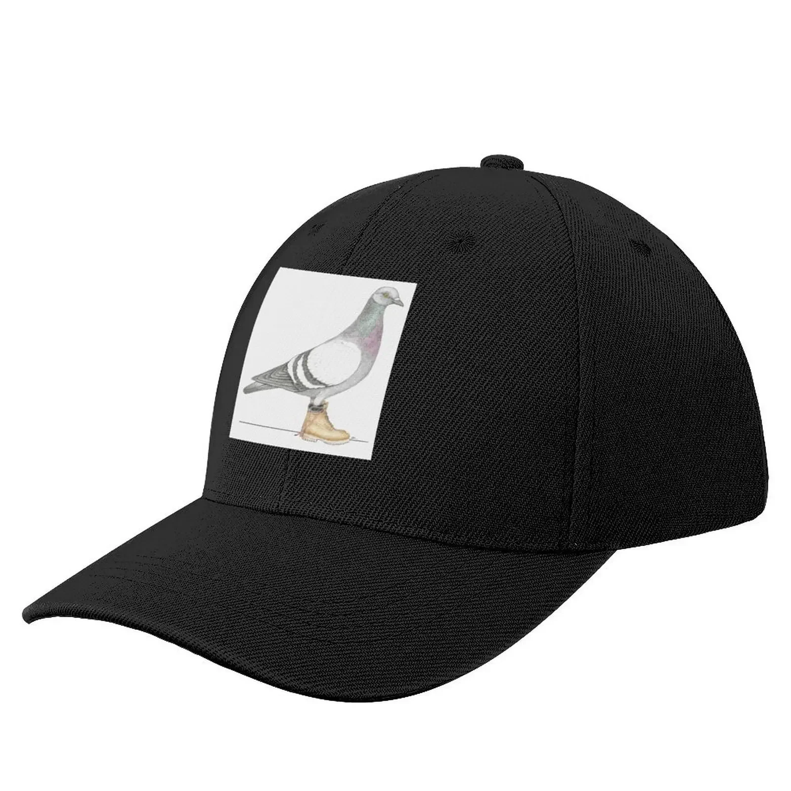 Pigeon in Chelsea Boots Baseball Cap Sun Hat For Children custom Hat Icon Sunhat Mens Tennis Women's