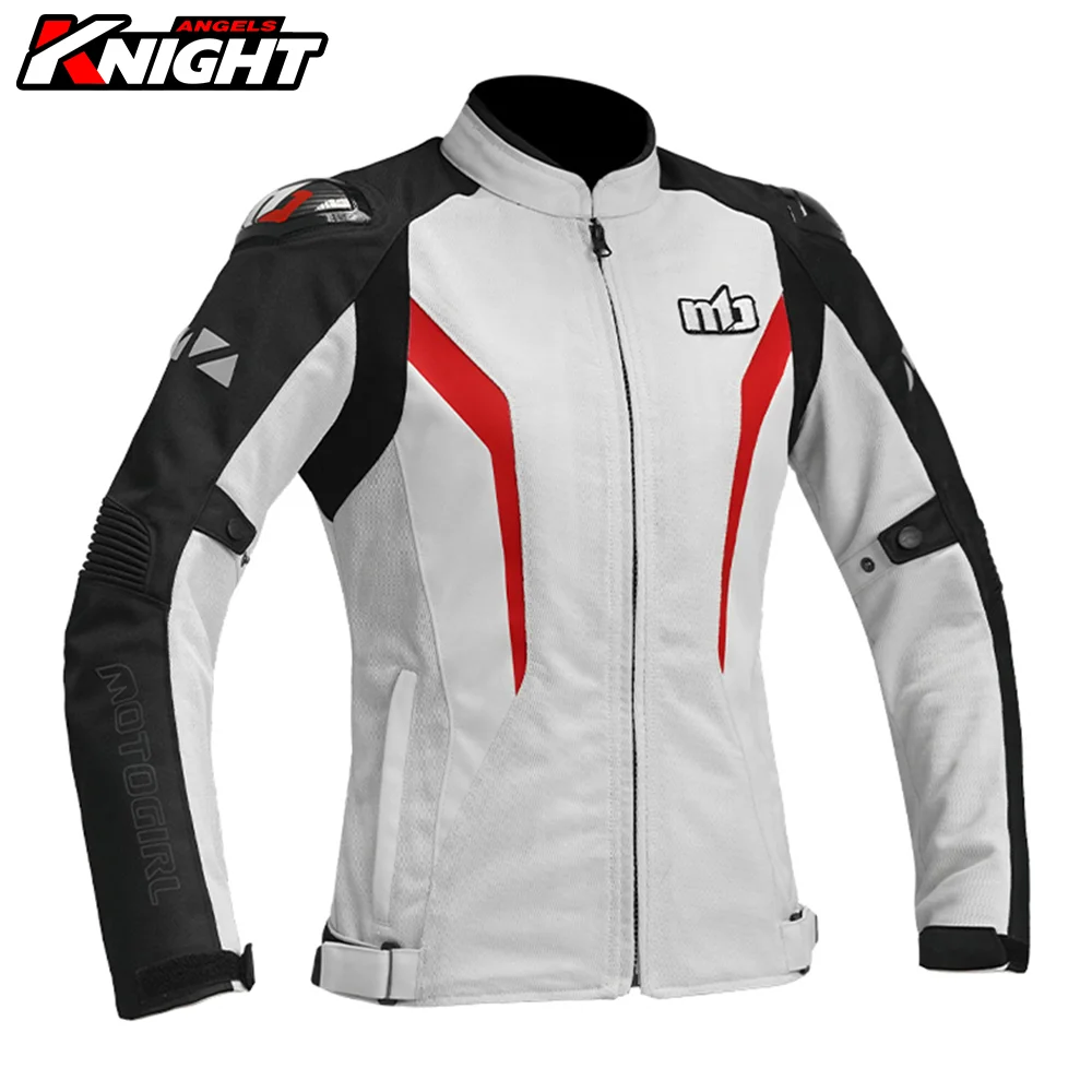 

Summer Motorcycle Jacket Women Motorcycle Racing Jacket CE Certification Protection Anti-drop Riding Clothing Breathable Mesh