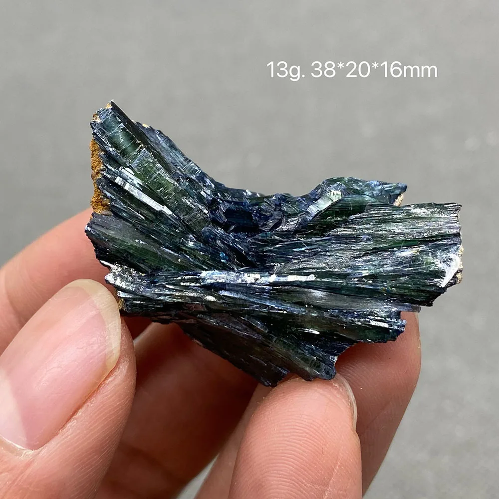 100% natural rare Brazil Vivianite （Blue ironearth） mineral specimen stones and crystals healing crystals quartz