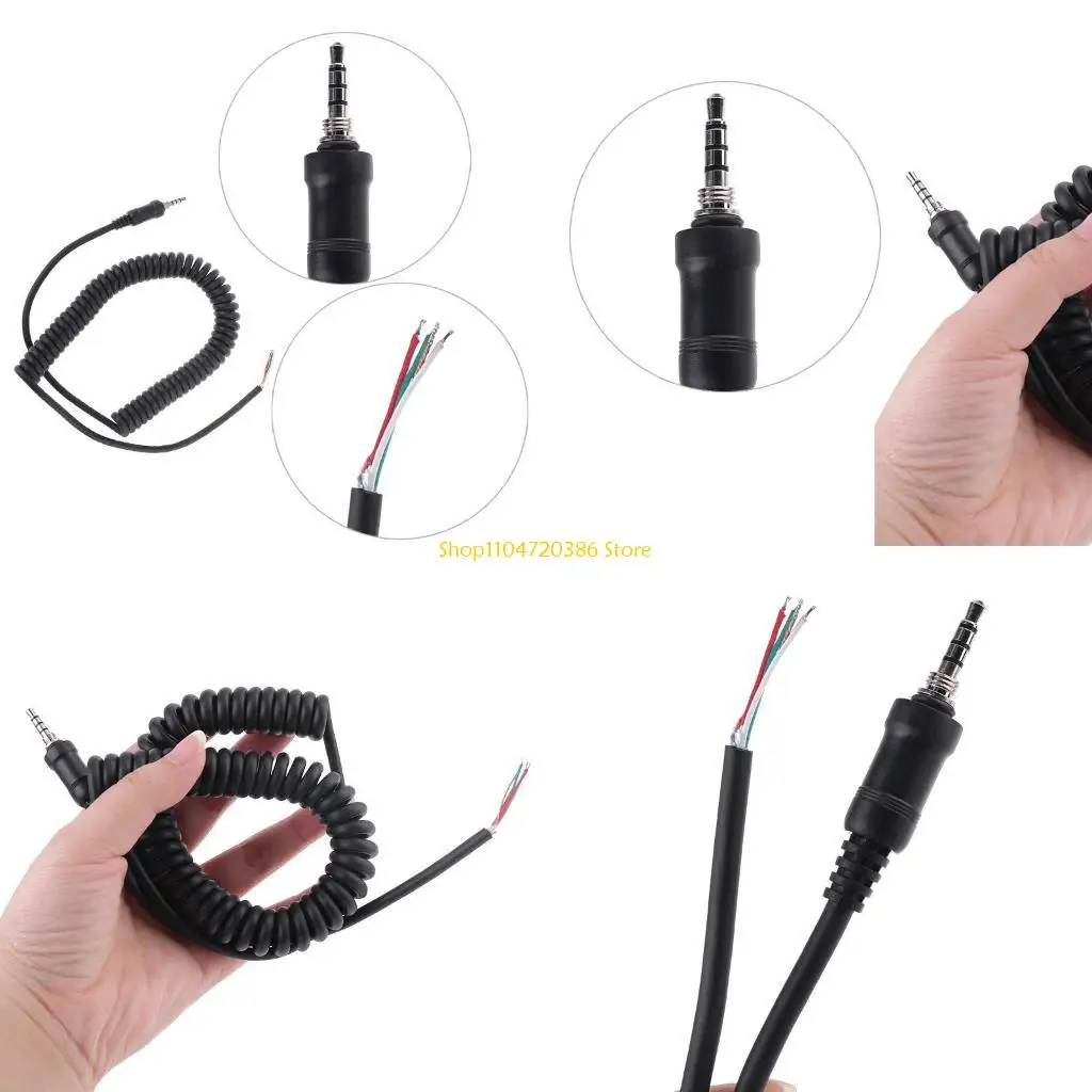 

K0EA Replacement Speaker Mic Micorphone Cable for Yaesu VX-6R VX-7R FT-270R Wa