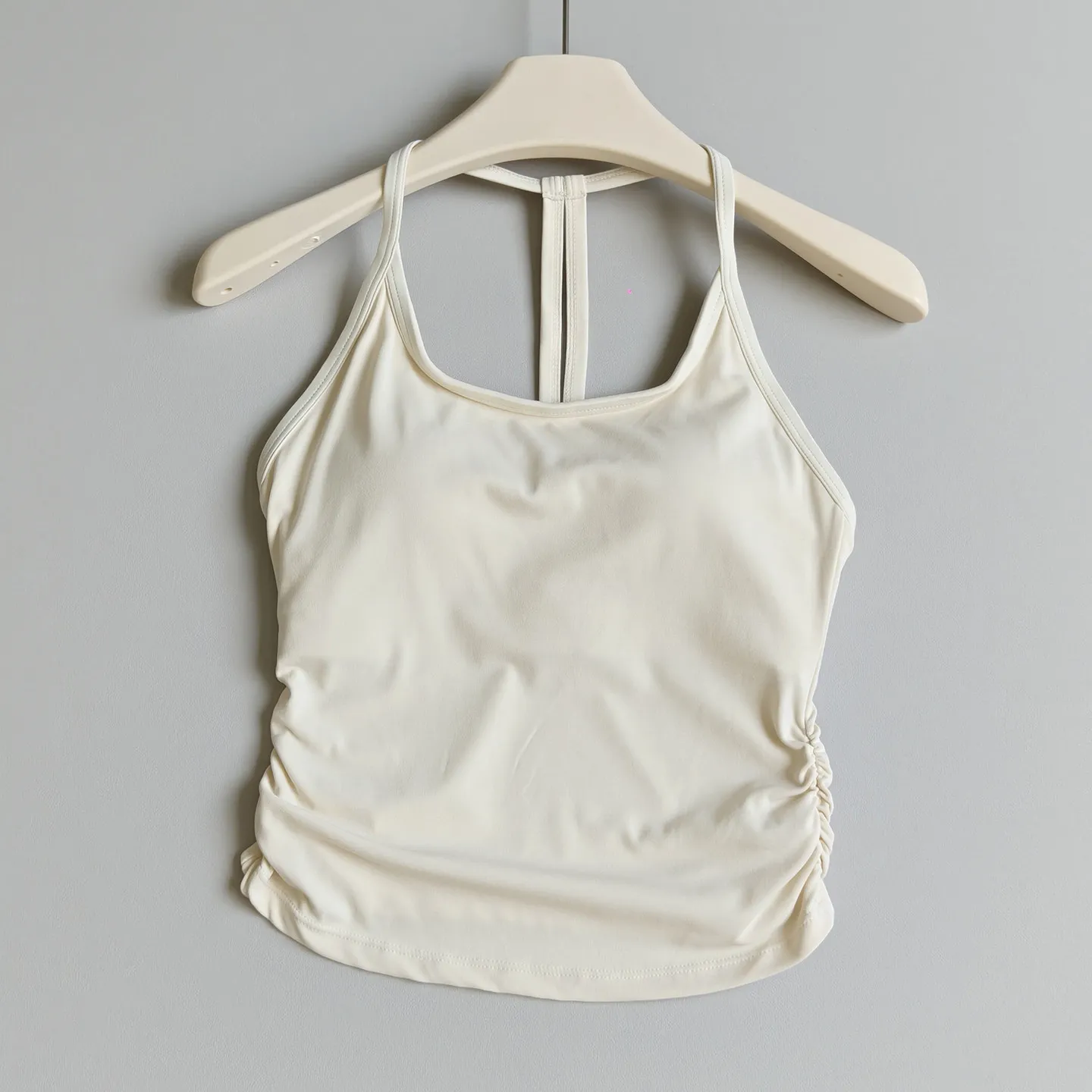 Yoga Vest with Chest Pad for Women Halter Neck Fitness Underwear Sports Bras Outdoor Running Breathable Quick-drying Sports Top