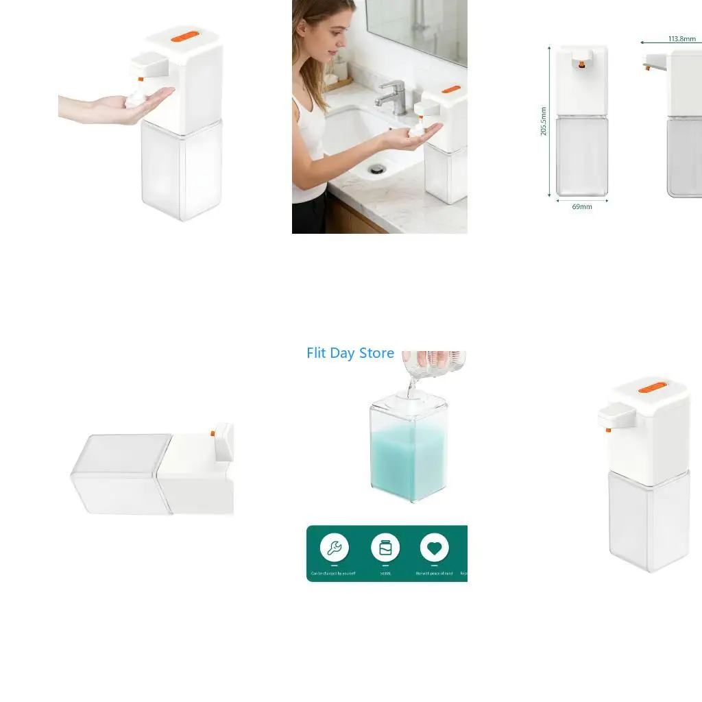 F92C Hygienic Contactless Soap Dispenser 75mm detecting Distance Fast 0 25s Operation