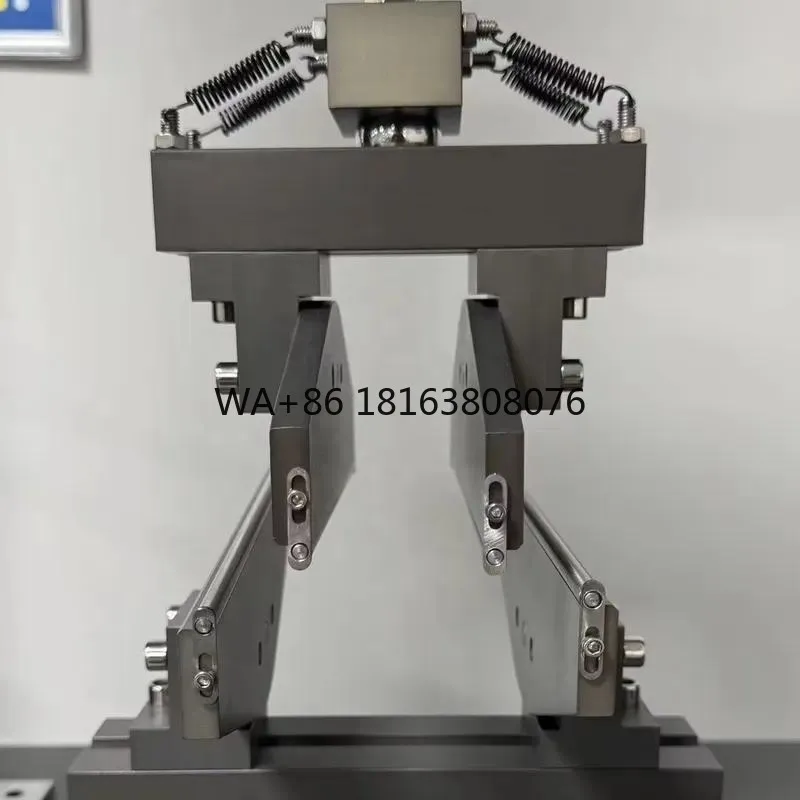 Precision Dual Column Tensile Equipment Featuring Auto-grip Jig for Wide Webbing and Packing Belt Strength Test