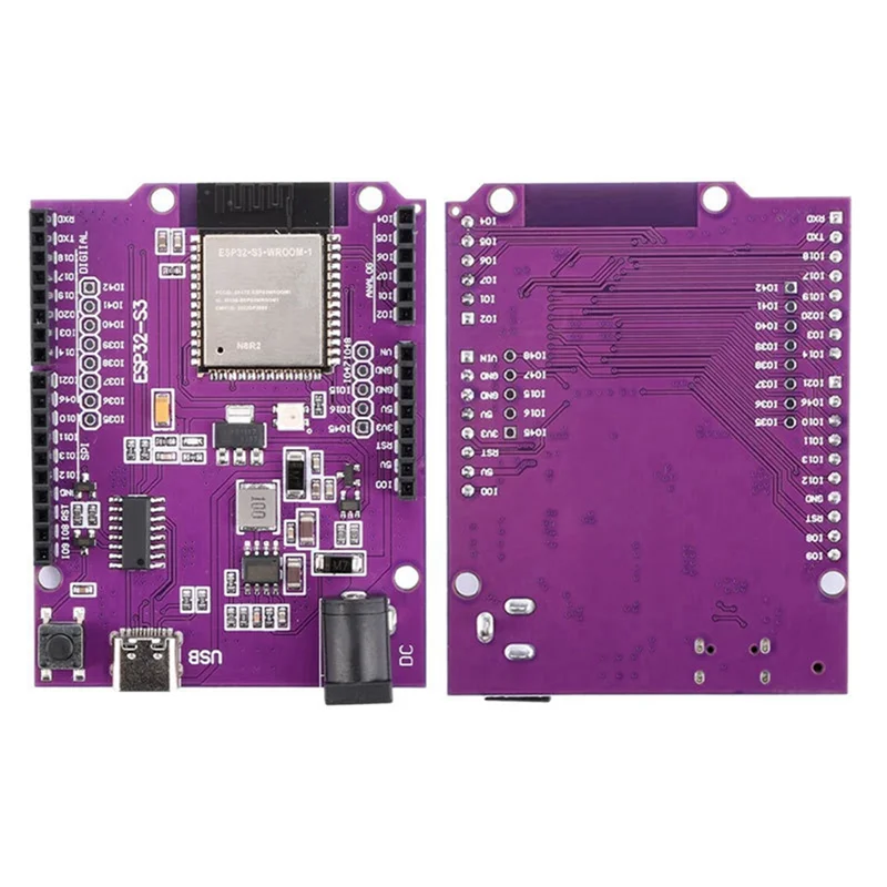 새로운! !ESP32-S3 UNO 개발 보드 Devkitc-1과 호환되는 WROOM-1-N8R2/N16R8 모듈 온보드