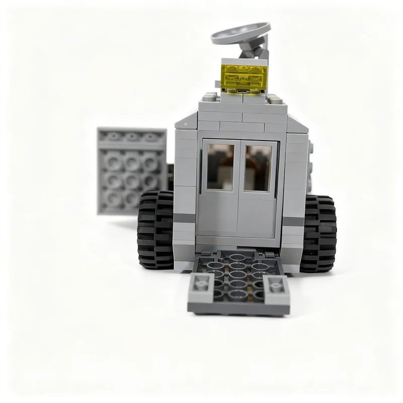 185pcs MOC Exploration Van Space Model Building Blocks Christmas Gifts Toy Construction Creative DIY Idea Brick Education