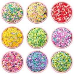 100g mieszane Pearl Rhinestone glina polimerowa zraszacze dla rzemiosła DIY Slimes wypełniacz dekoracji Tiny śliczne plastikowe akcesoria klei