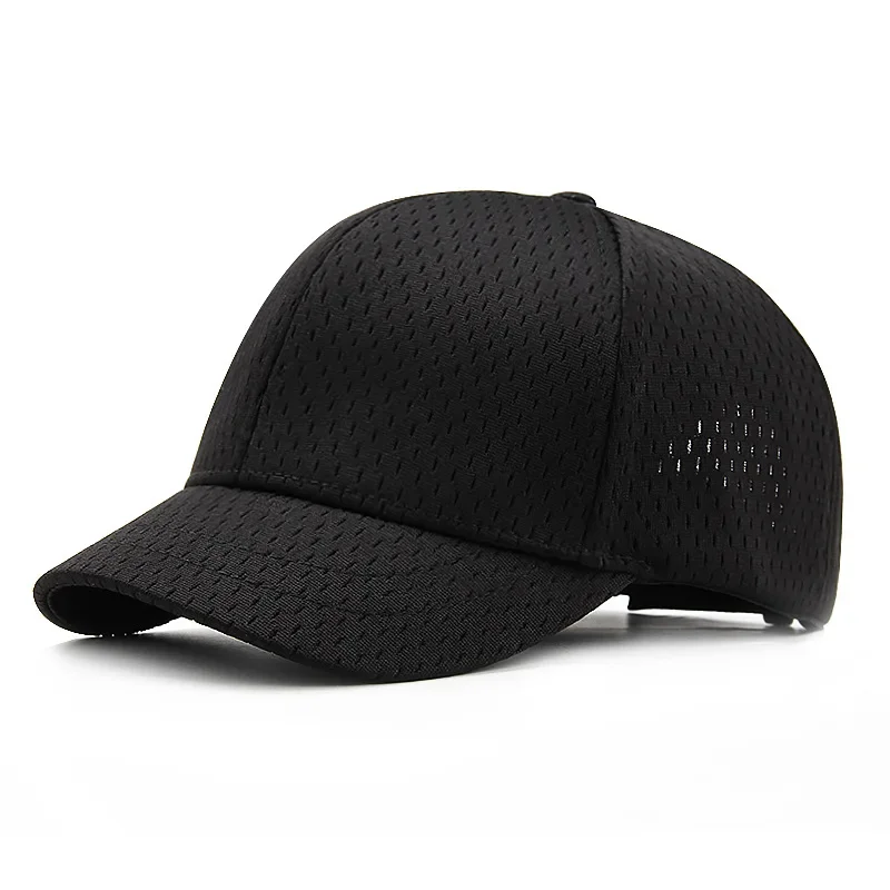 

Mesh Hat Summer Breathable Baseball Cap Men Women Outdoor Snapback Quick Dry Golf Running