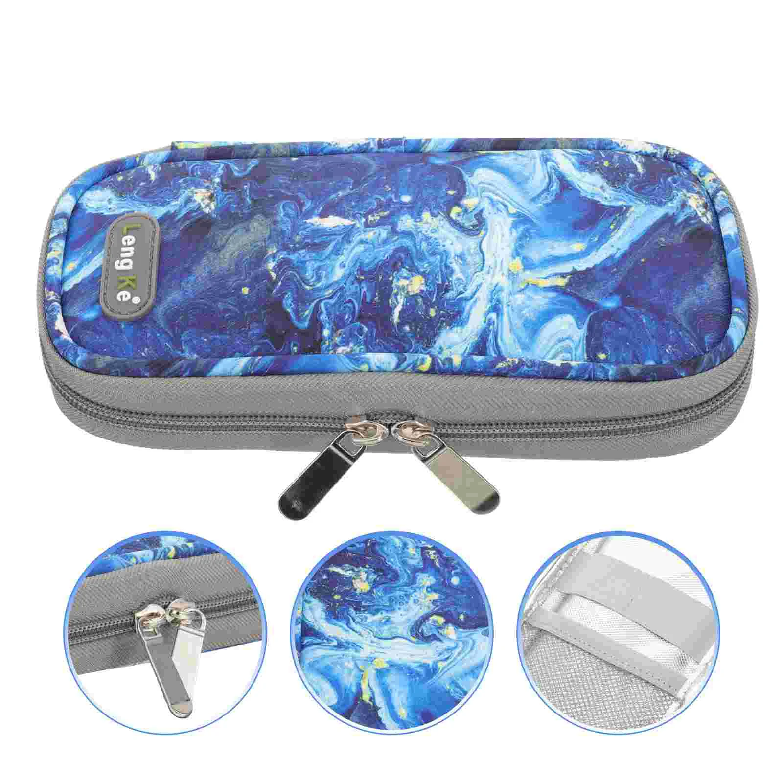 Hard Carry Case Eva Zipper Drugs Organizer Medicine Bag Insulation Insulin Travel Cases Pouch Hold Ice