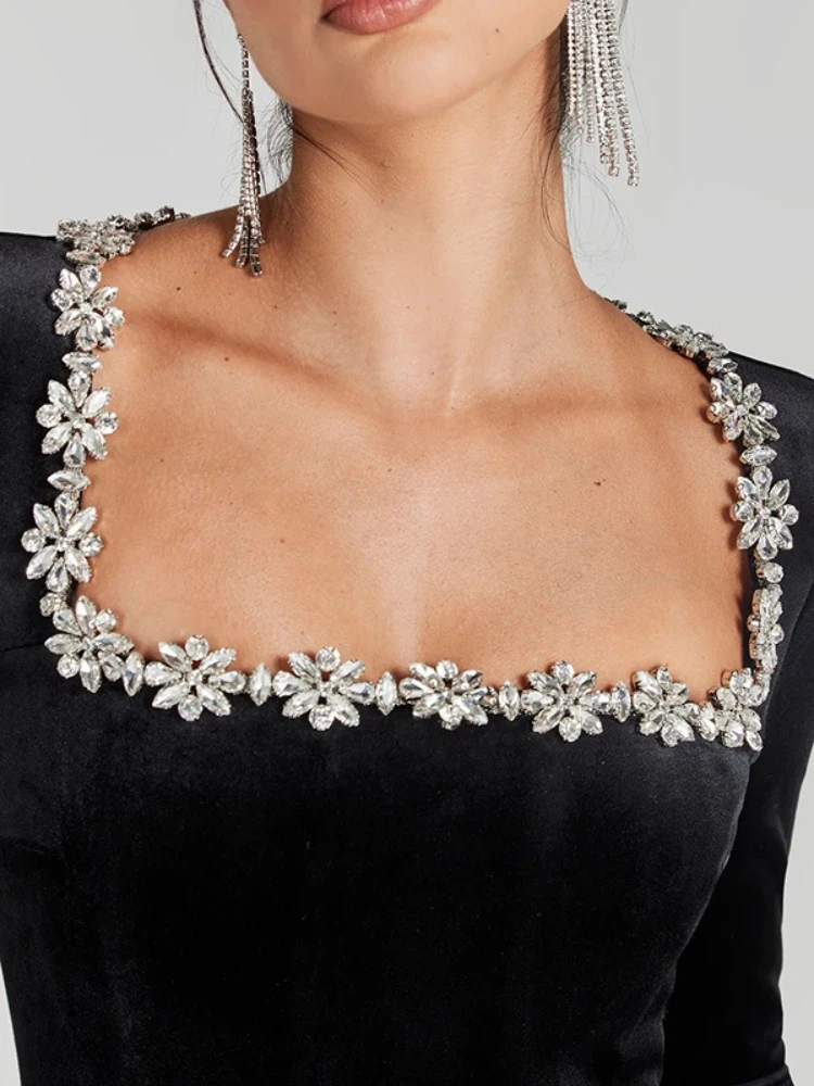 الصلبة ساحة طوق أنيقة مضيئة السراويل السيدات عادية اللعب الدعاوى 2025 المرأة الخريف عطلة سليم صالح كم طويل حللا المخملية