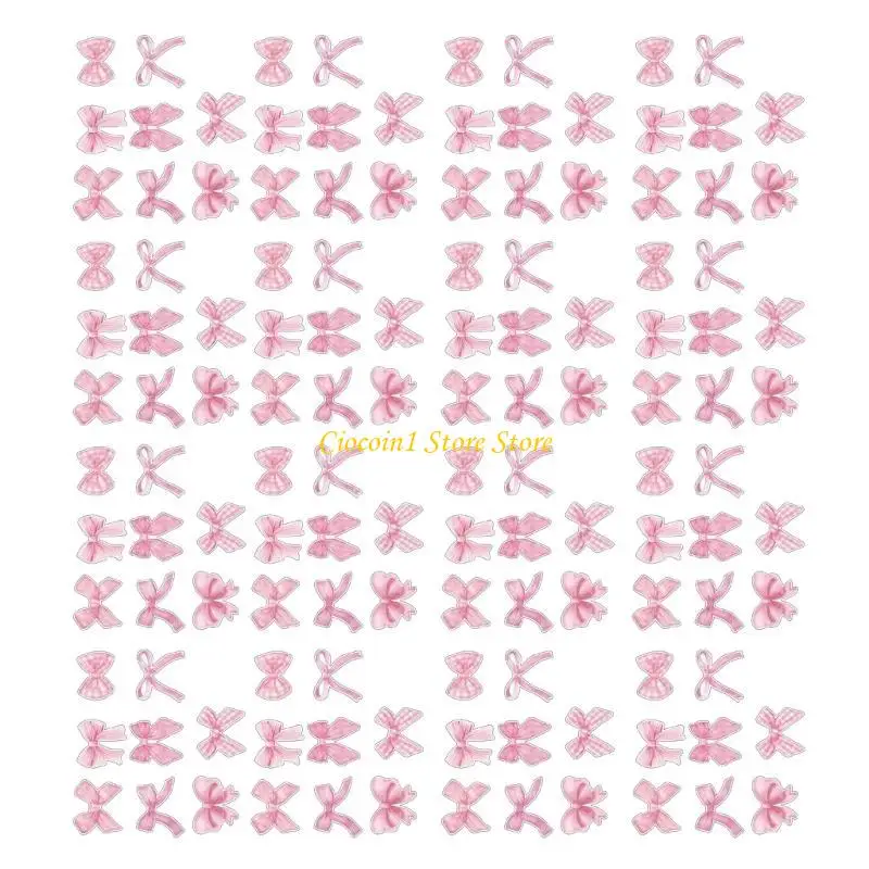 A3pc 500pcs ästhetischer Bowknot -Aufkleber Aufkleber Aufkleber für Wasserflaschen Scrapbooking