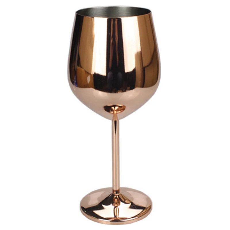 Promotion! 500ML Stainless Steel Red Wine Glass Champagne Goblet Cup Drinking Mug For Kitchen Dining Bar Tool Home Supplies