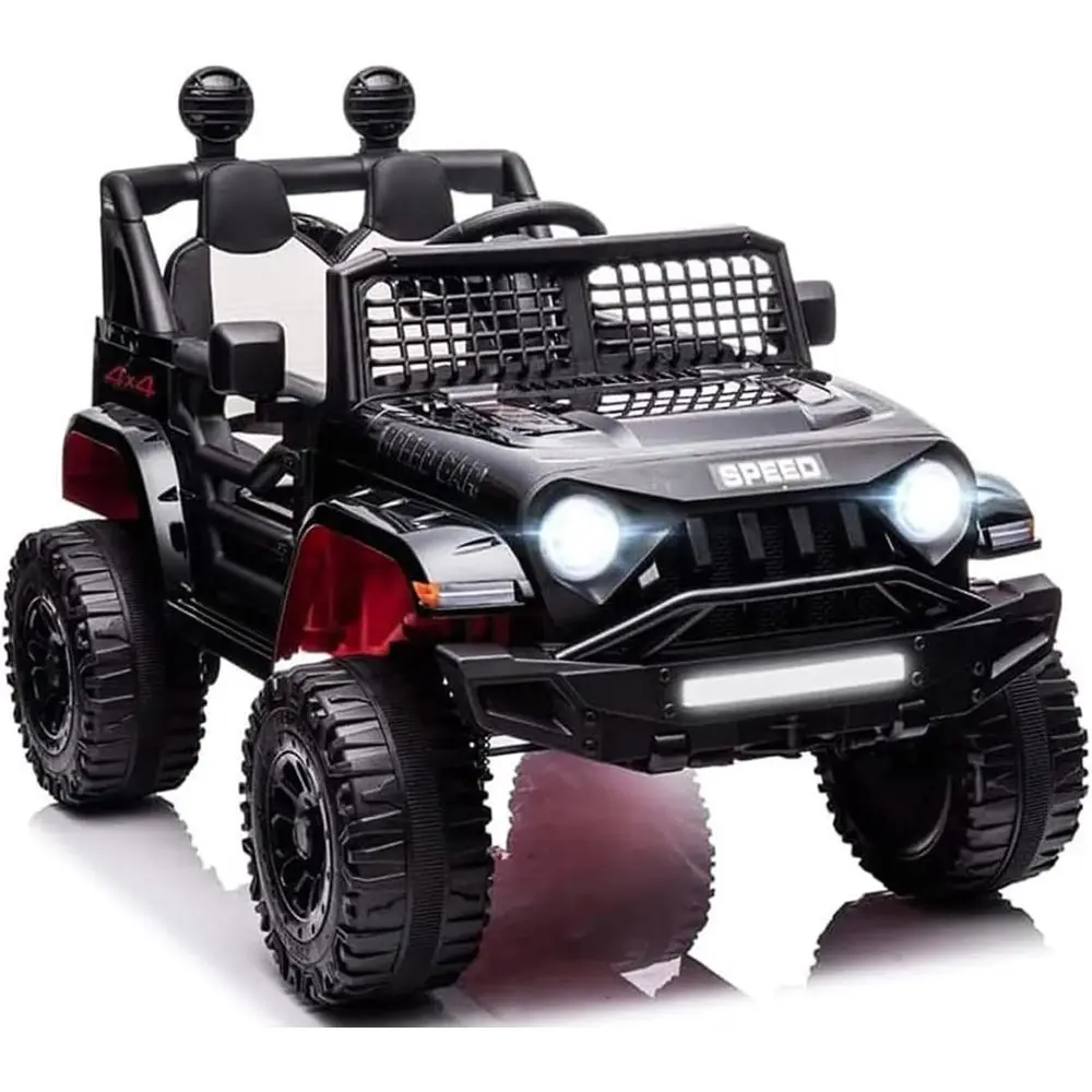 Voiture électrique 12V pour enfants, jouets, voitures pour enfants avec 3 vitesses réglables, Bluetooth, télécommande Parent, Spri