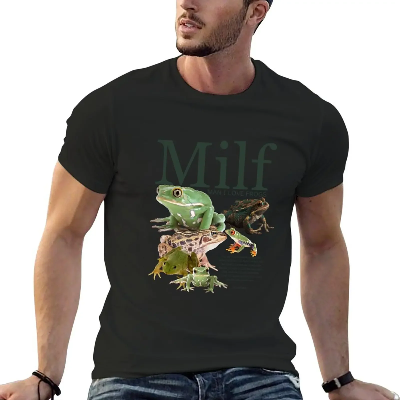 

Man I Love Frogs T-Shirt graphic t shirts essential t shirt graphic shirts mens t shirt graphic