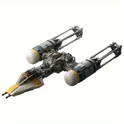 892PCS MOC Space War Classic Movie Spaceship Y-wing BTL-A4 Building Blocks Assembly Model MOC-126638 Spaceship Bricks Toy Gift