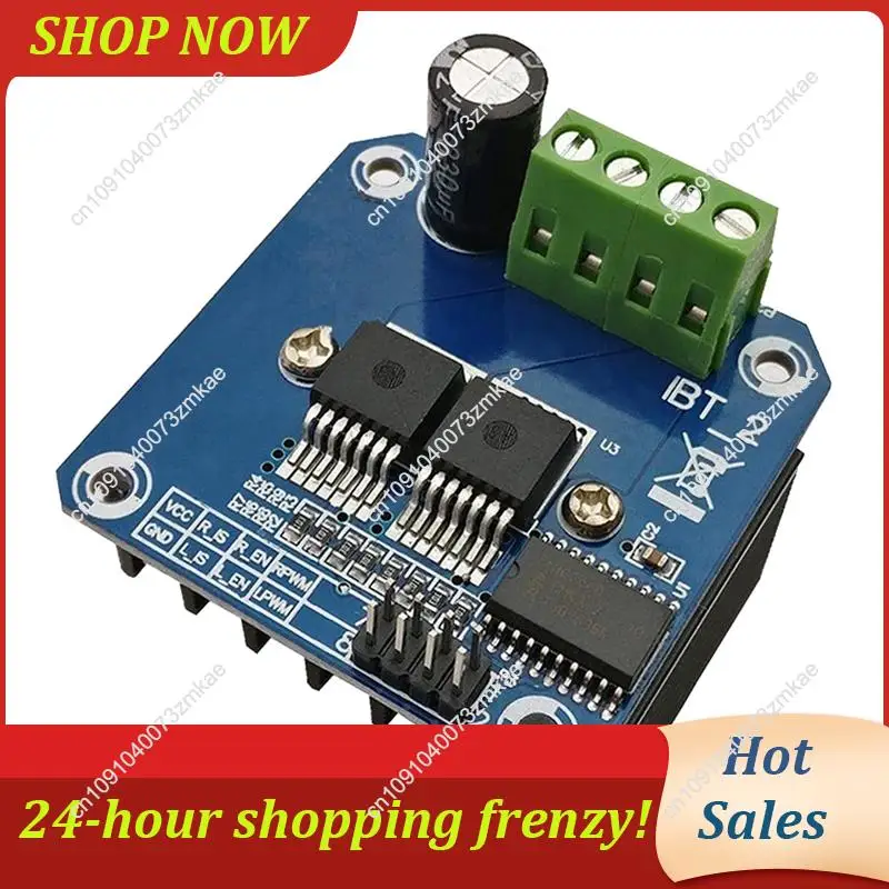 Daily Sale 5X BTS7960 43A High Power Motor Driver Module/Smart Car Driver Module For Arduino Current Limit