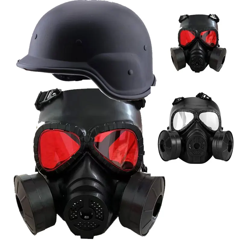 Gas Mask Breathing Mask Creative Stage Performance Prop for CS Field Equipment Cosplay Protection Halloween Evil