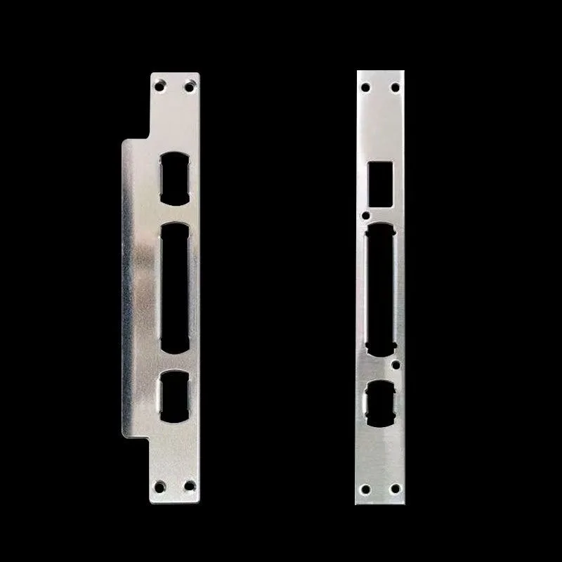 Stainless Steel Door Frame Edge Buckle Door Lock Guide Panel for Lock Body Size 24mm 30mm Anti-Theft Door Lock Body Accessory