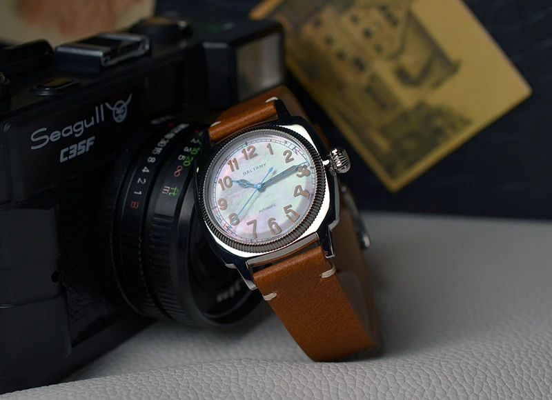 Baltany 1926 Oyster Retro-Uhr S4015 36 mm Saphirglas 100 m wasserdicht Herren-Automatik-Armbanduhr – Detail 6