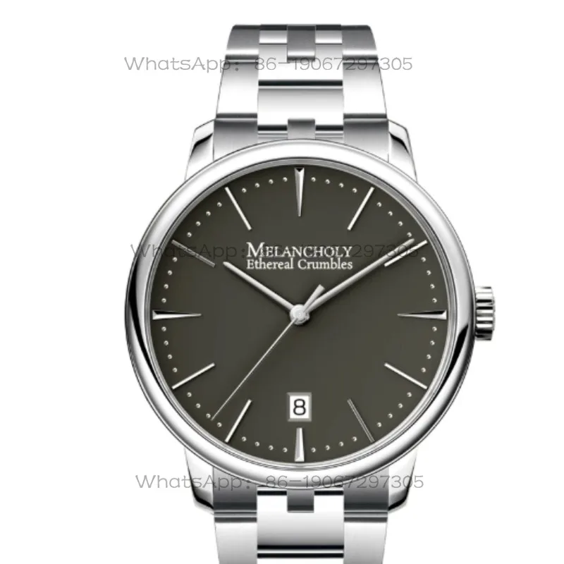 Simple watch men's ultra-thin automatic mechanical watch business casual waterproof men's watch