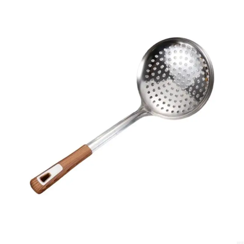 Thickened Stainless Steel Large Colander Filter Spoon Household Noodles Strainer Skimmers Oil Separators Kitchen Gadgets B95B