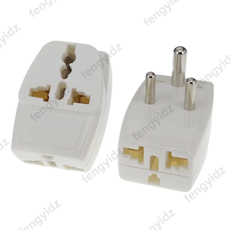 fengyidz Sri Lanka, India,, Nepal, Namibia 3 Multi Outlet Type D Electrical Power Plug Travel Adapter