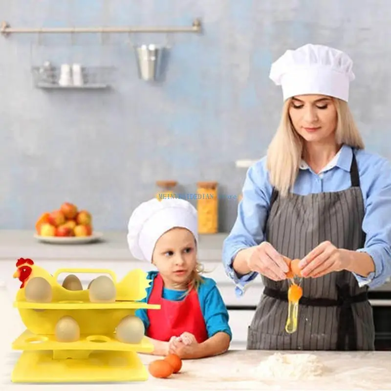 C1FE 8 Cups Egg Holder Silicone Resin Mold DIY Making Handmade Home Decor Craft