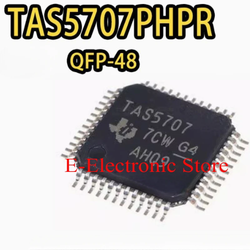 5PCS/LOT TAS5707 5710PHPR TAS5733PHPR TAS5733 TAS1020B BPFBR QFP48 20-W STEREO DIGITAL AUDIO POWER AMPLIFIER WITH EQ AND DRC