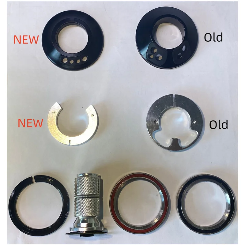 Alloy Bicycle Headset Spacer 52mm 28.6mm Fork Threadless Road Bicycle Headset Mtb Fork Steering Box MTB Bike Accessories