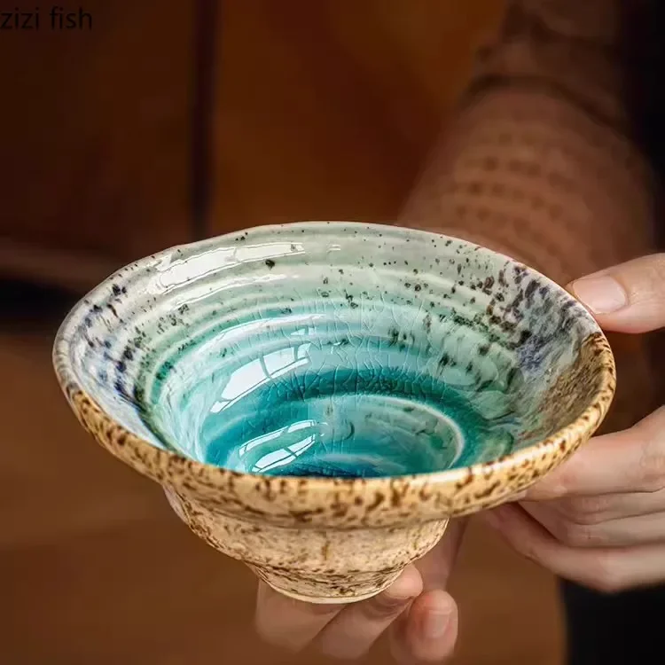 Retro Threaded Bowl Ceramic Pasta Bowl Dessert Snack Bowl Salad Bowls Serving Bowls Molecular Cuisine Restaurant Tableware