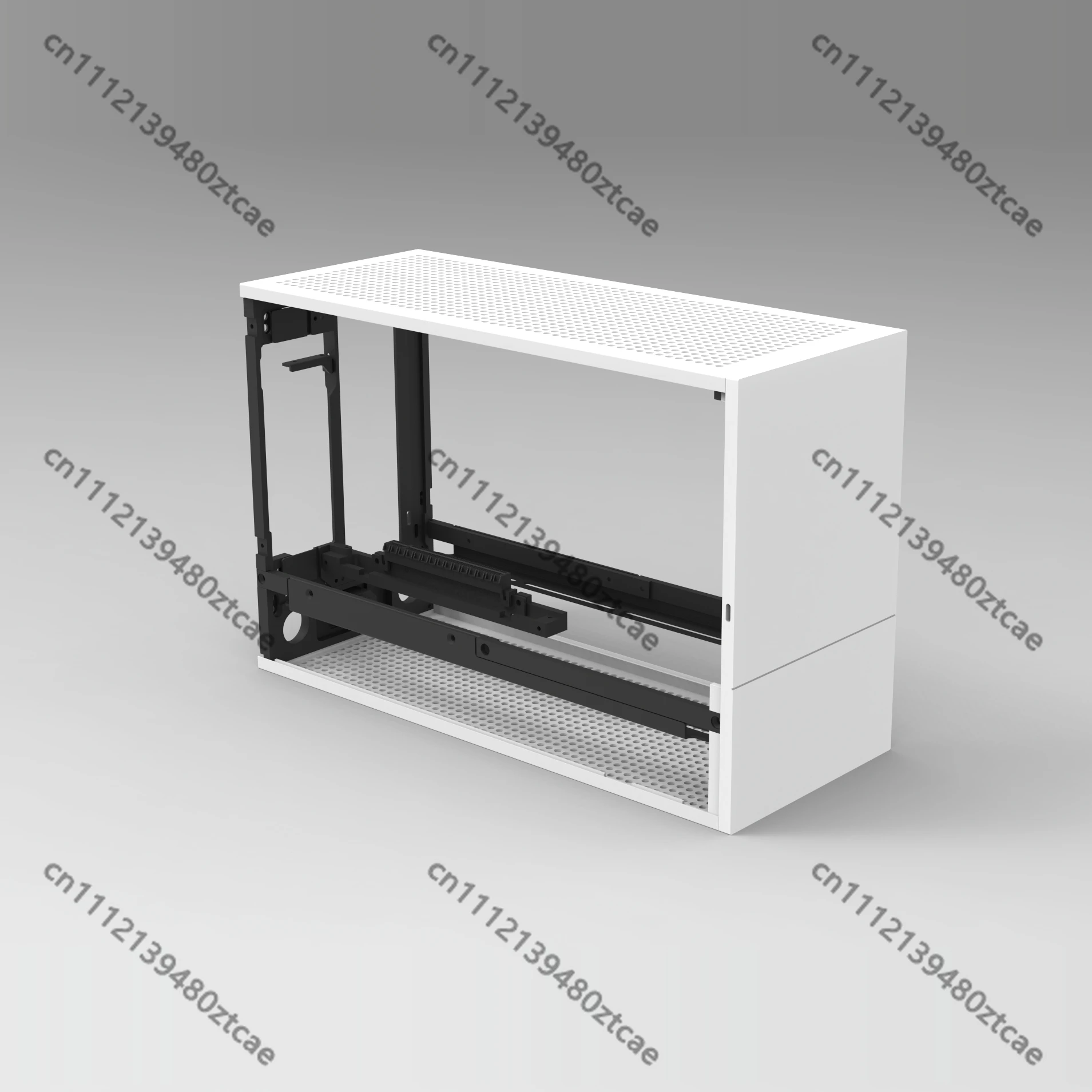 2025 New 9L Aluminum Alloy CNC ITX A4 Back-to-Back Air-Cooled Chassis