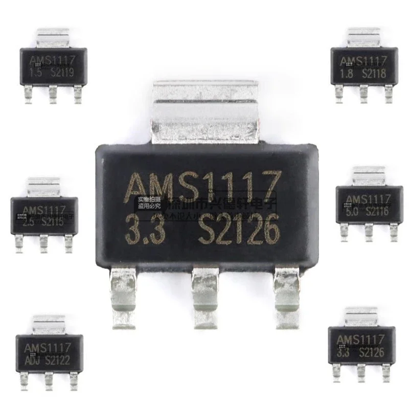 AMS1117-3.3V 1.5/1.…