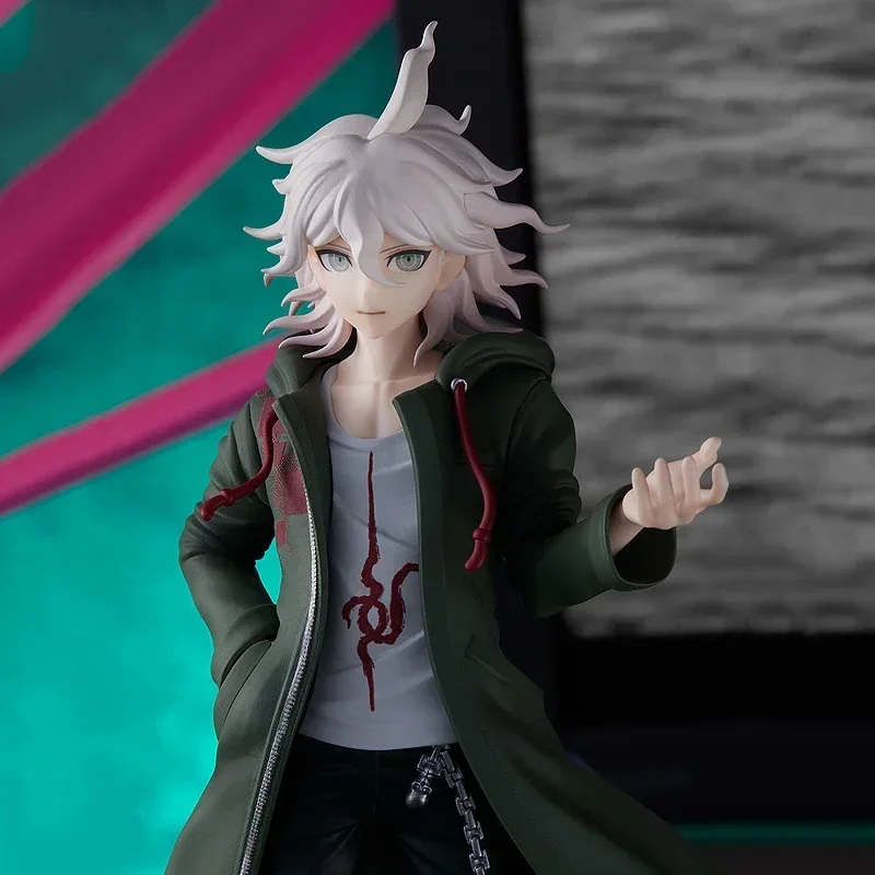 Originele Goede Glimlach GSC POP UP Danganronpa Nagito Komaeda Anime Action Figure Cartoon Collectibles Model Ornament Speelgoed Geschenken