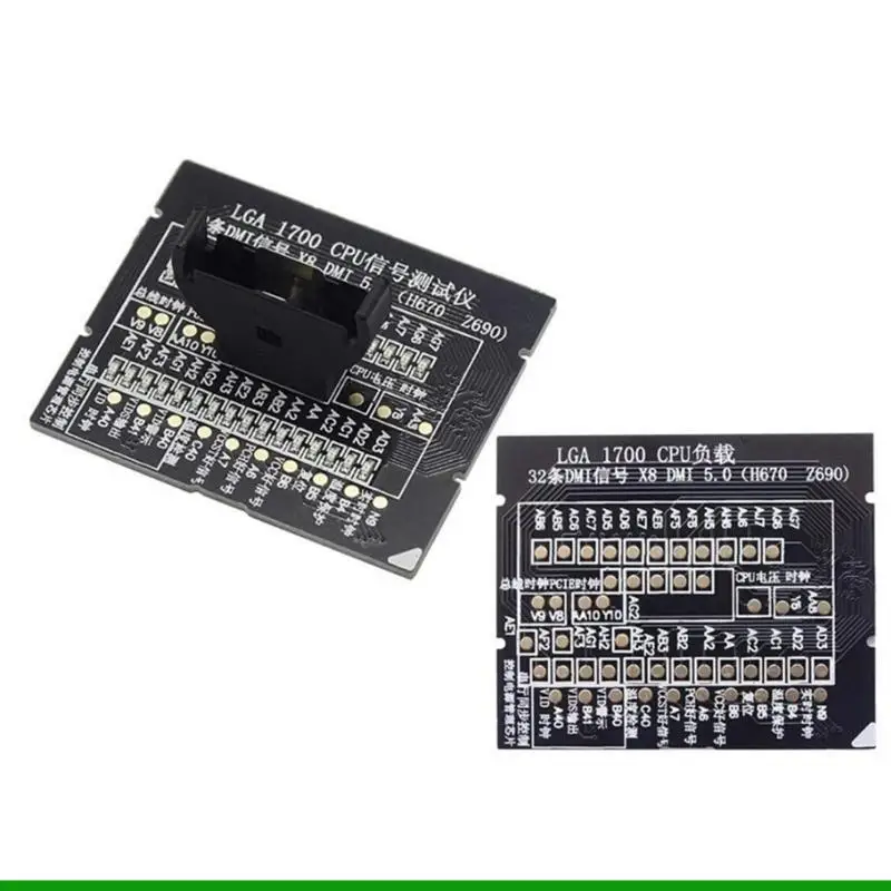 U55C Desktop LGA1700 CPU Socket Tester Diagnostic Analyzers Dummy Load Fake Load with LED For Motherboards Repair