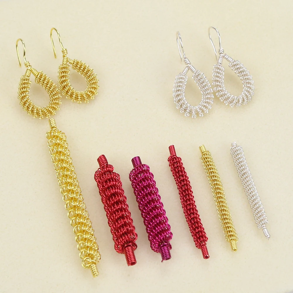 Xuqian Wire Wrapping Coiling Gizmo Deluxe Wickler und 2 stücke 0,6mm Kupferdraht Schmuck herstellung Kit für DIY Schmuck Wickel werkzeug