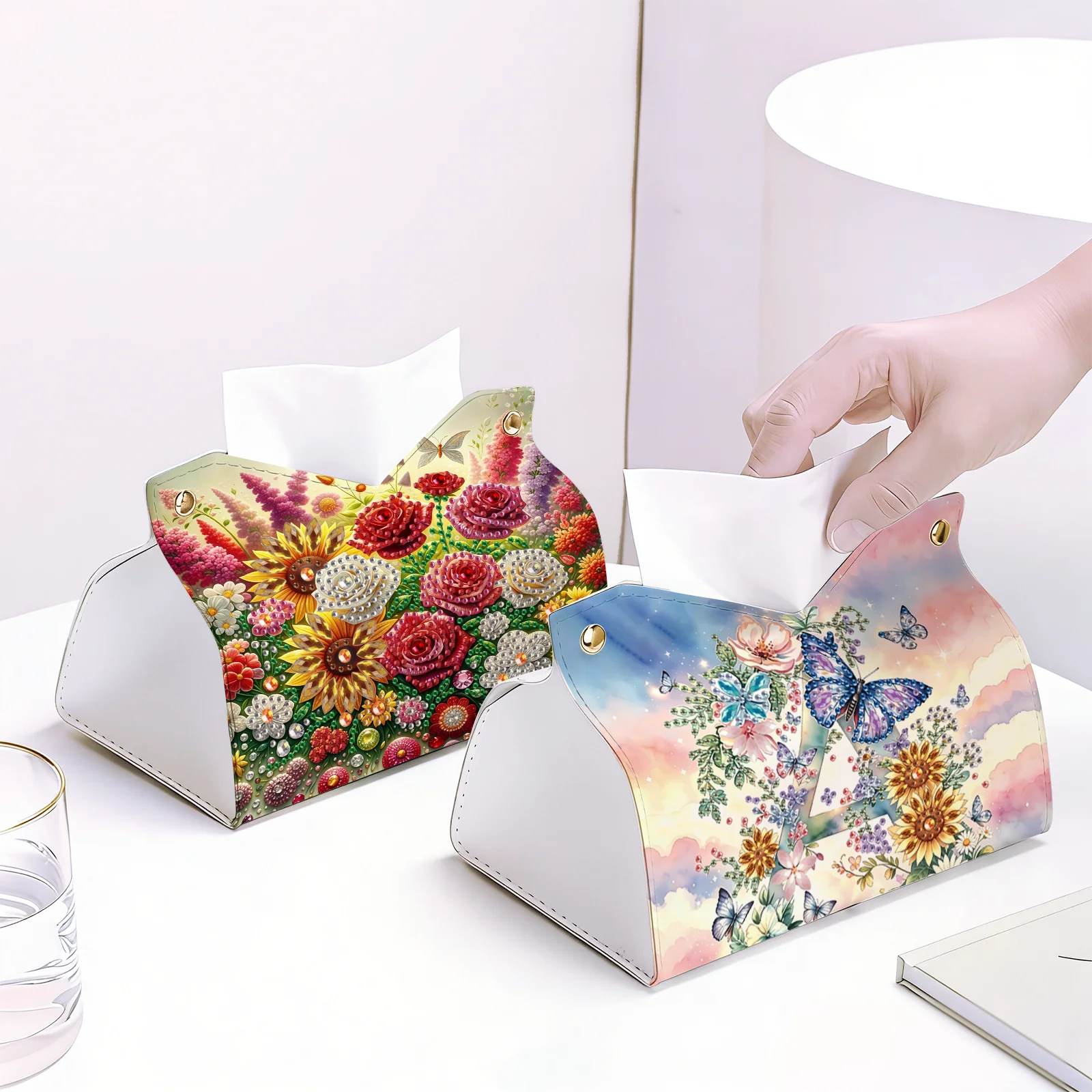 طقم رسم بالألماس من قطعة واحدة - مراجعة Pattern Tissue Paper وسعره